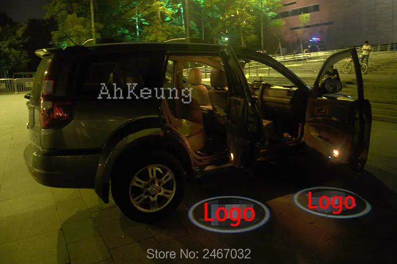 For Volvo V70 XC70 Wireless Car Door Welcome Light Logo LED Warning Shadow led Projector | Автомобили и мотоциклы