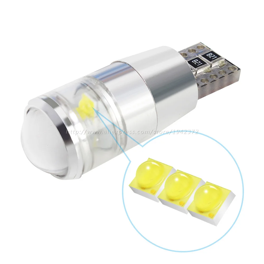 2 шт. T10 W5W 194 30W DC12V супер яркие белые поворотные тормозные светодиодные лампы