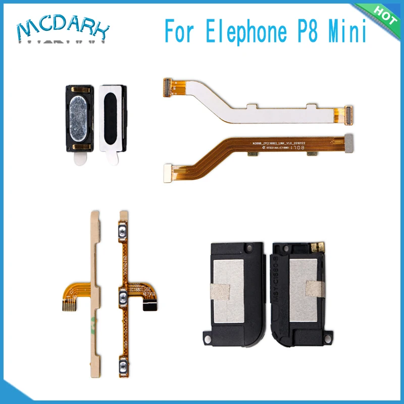 Гибкий кабель с кнопкой громкости для Elephone P8 Mini запчасти ремонта наушников