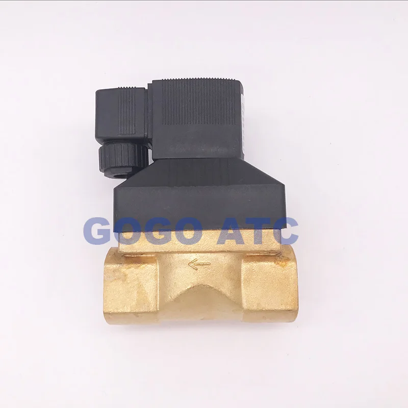 GOGO ATC 50bar Соленоидный клапан высокого давления с высокой температурой 3/4 BSP 12V 24V DC