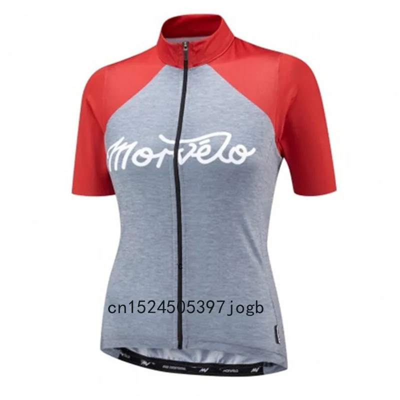 Morvelo 2019 для женщин Велоспорт Джерси рубашка велосипед дышащий велосипедная форма