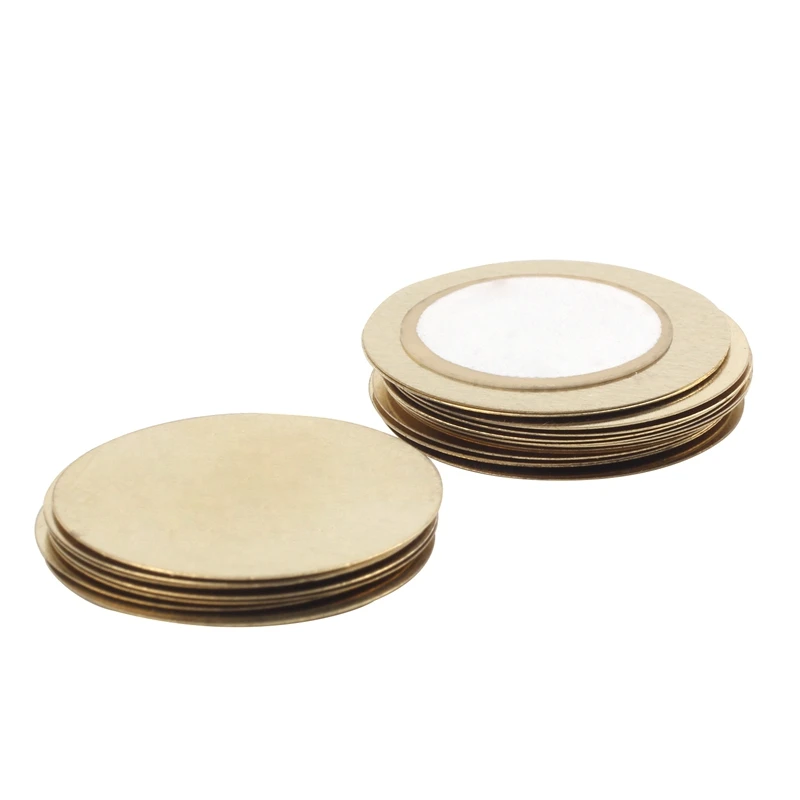 20 x Золотой мм слайд из фильма керамический диск пьезоэлектрический