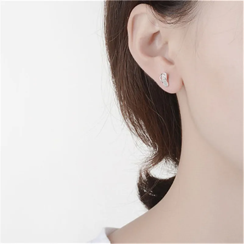 Женские серьги гвоздики из серебра 925 пробы с фианитом|drop stud earrings|stud earringsstud earrings for