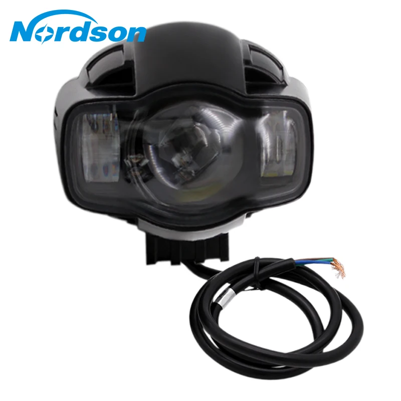 Универсальные мотоциклетные Противотуманные фары Nordson 22 40 мм IP65 светодиодные с USB
