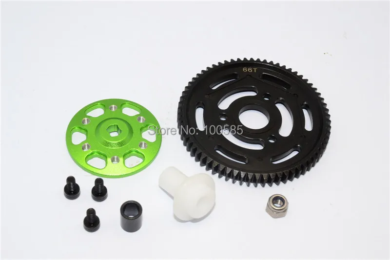 GPM Axial Yeti 90026 тапочки из сплава + стальная шестерня 32 шаг 66T YT1666T|gear toy|steel carminegear ring |