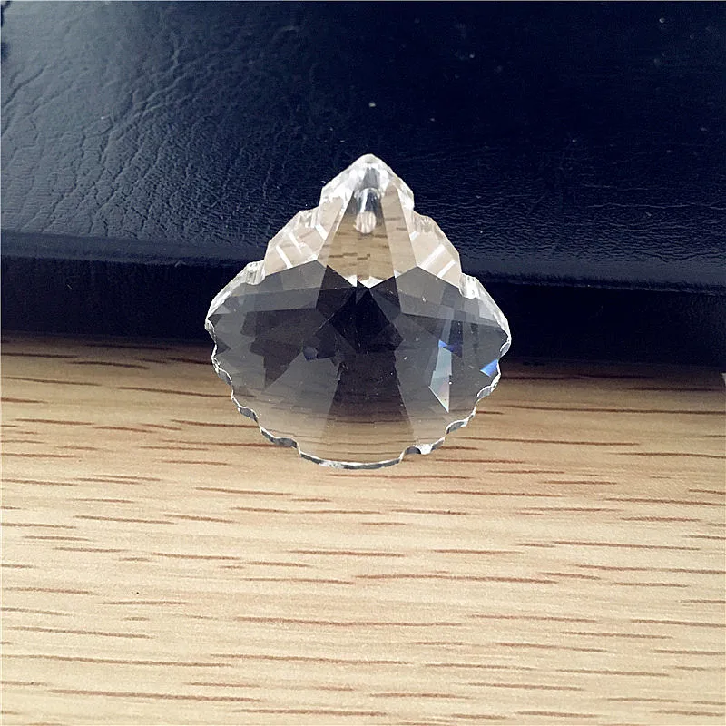 Большая распродажа 38*32*14 мм 50 шт. хрустальная люстра части миндаль лампа Призма