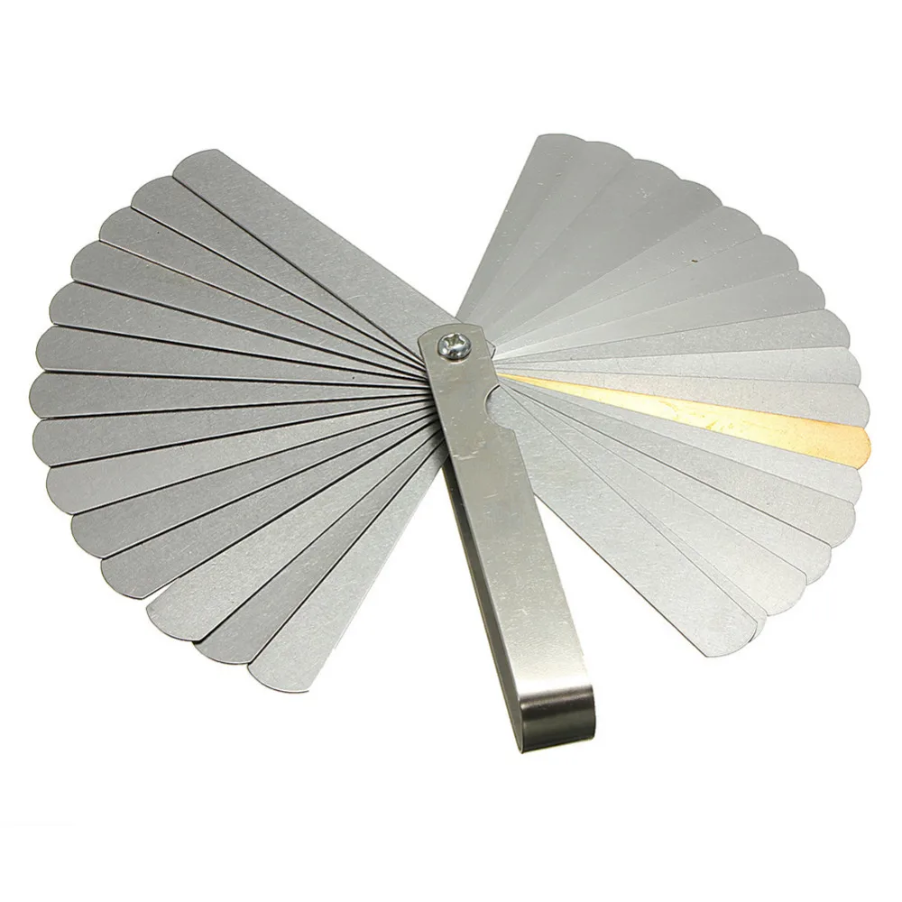 32 лезвия сталь метрический Империал двойной считыватель лезвие щупа