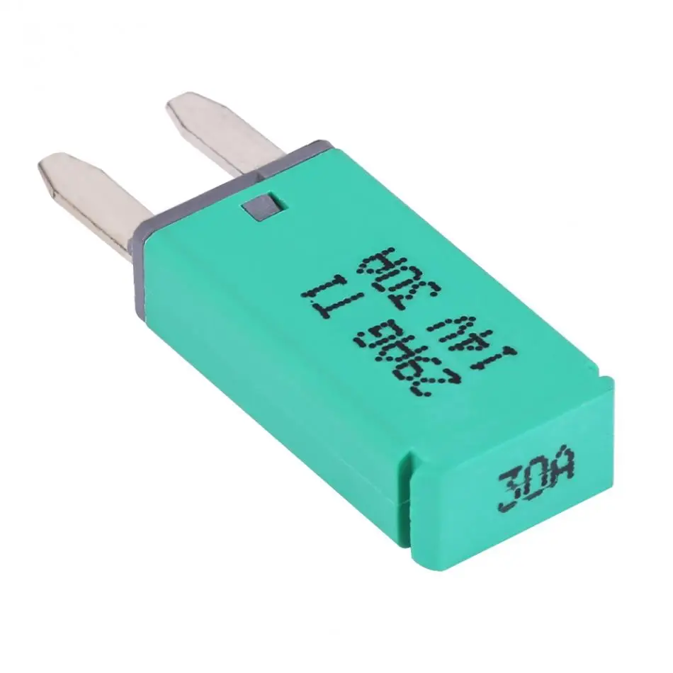 14V DC 30A Green Color Fuse Automatic Reset Mini Circuit Breaker Blade Fuses for Car Truck Boat RV | Автомобили и мотоциклы