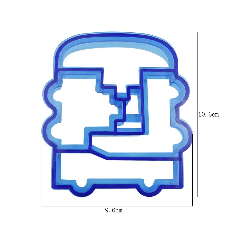 Автомобиль Форма милые diy сэндвич R торт Хлеб Тост Плесень чайник Дети Пособия по