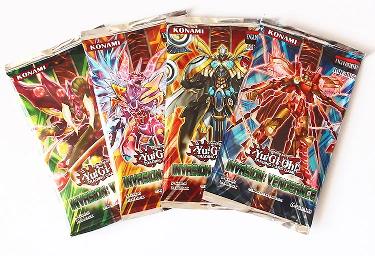 Шт. 216 шт. английская Yu Gi Oh коллекция игровых карт Yugioh торговая карточная игра