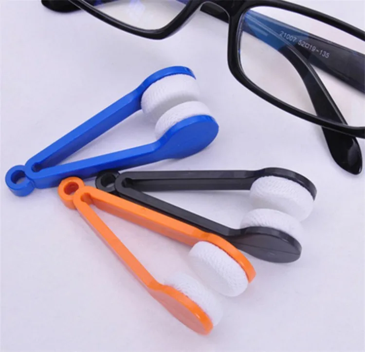 New Arrival Mini Microfibre Glasses Cleaner Spectacles Sunglasses Eyeglass Clean Wipe Tools 50Pcs/Lot | Аксессуары для одежды