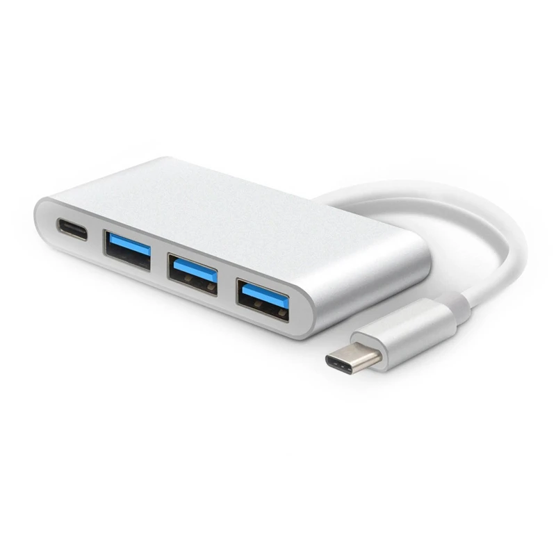 Usb type C к USB адаптеру, 3,1 USB C(Thunderbolt 3) к 3 портам USB3.0 концентратор с type-c женский интерфейс расширения для/Chr