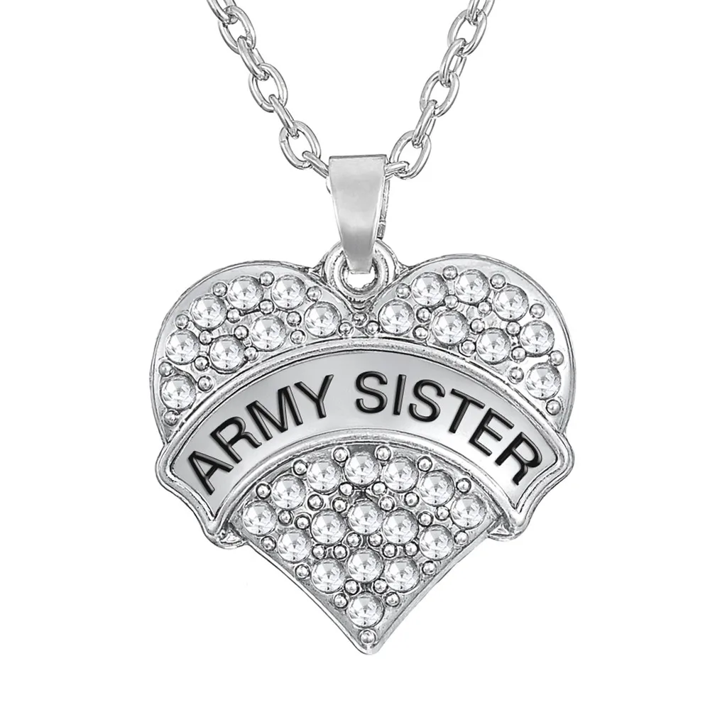 Ожерелье с подвеской Skyrim модное армейское ожерелье кристаллами в виде сердца для