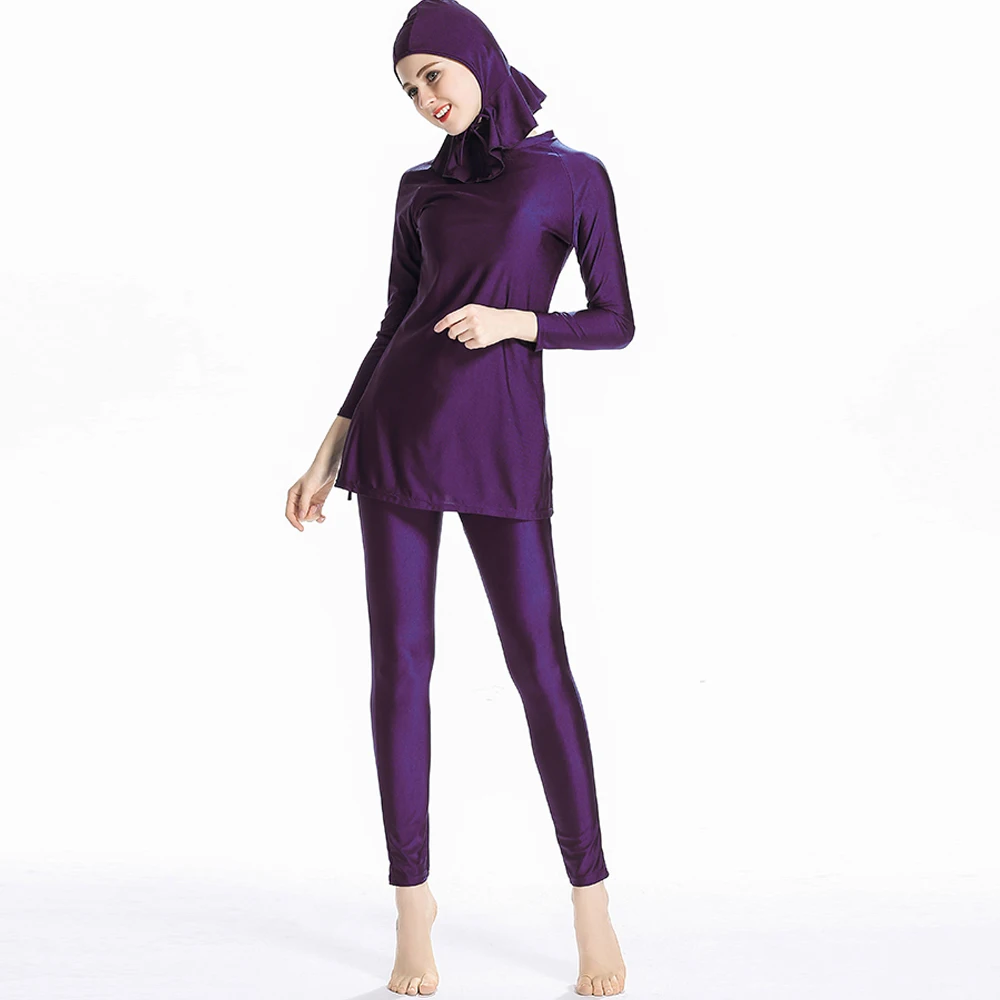 Длинный рукав, Мусульманский купальник Burkinis Lady Burning хиджаб-купальник с цветами одежда женская пляжная одежда высокого качества исламский