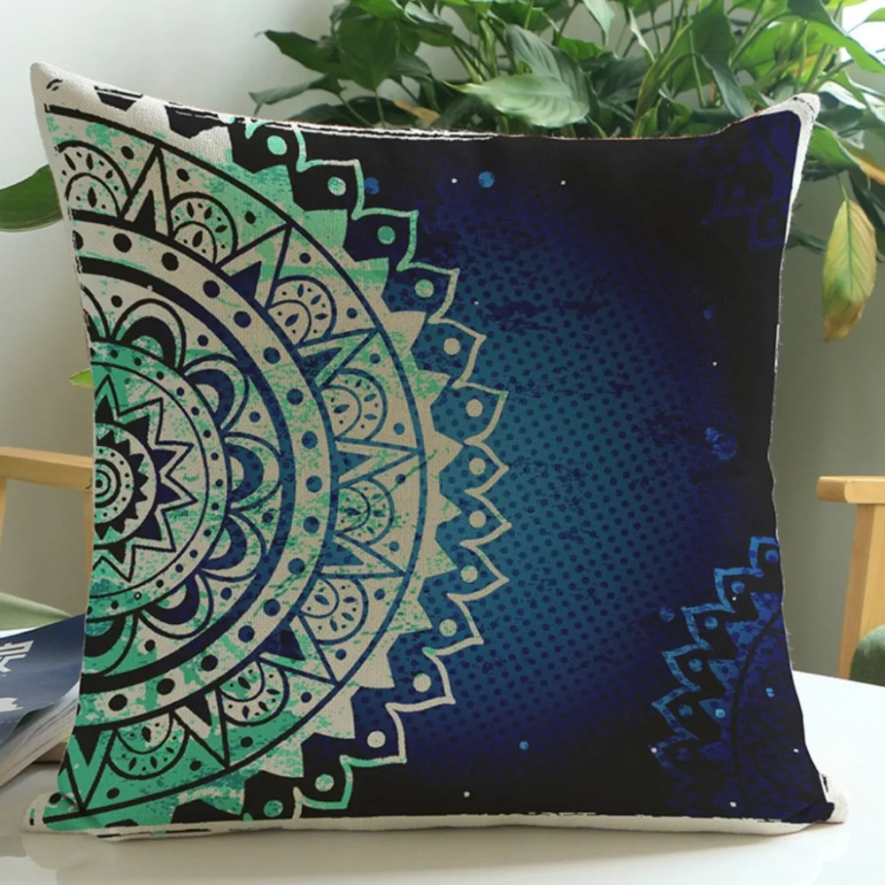 Европейская королевская манлада декоративные подушки благородный синий