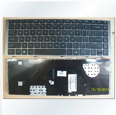 Оригинальная клавиатура US для ноутбука HP ProBook 4440S 4441S 4445S 4446S с границей|laptop computer low