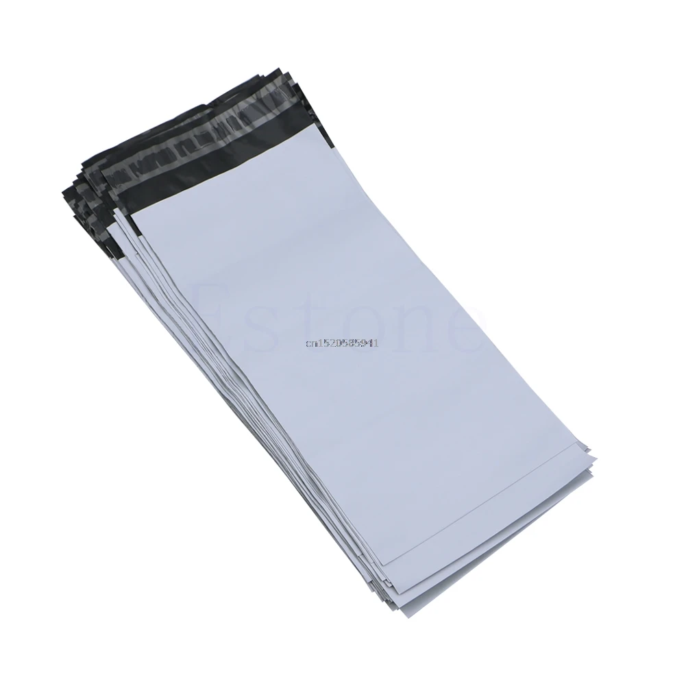 

100PCS Solid Color Envelopes Courier Bags Office Paper Multi-purpose Envelopes