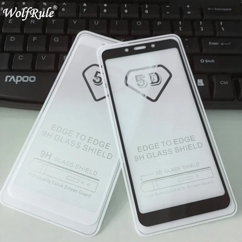 Закаленное стекло 5D с полным покрытием защитная пленка для экрана Xiaomi Redmi 6A