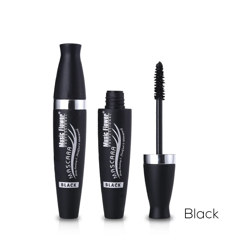 Pro Rimel Тушь Макияж 3D волокно Lashes Natural Водонепроницаемый густые ресницы черная тушь керлинг Косметическая Макияж глаз фиолетовый, синий