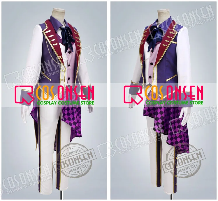 Костюм для косплея ONSEN Idolish7 с перезапущенной указкой Sogo Осака новинка полный