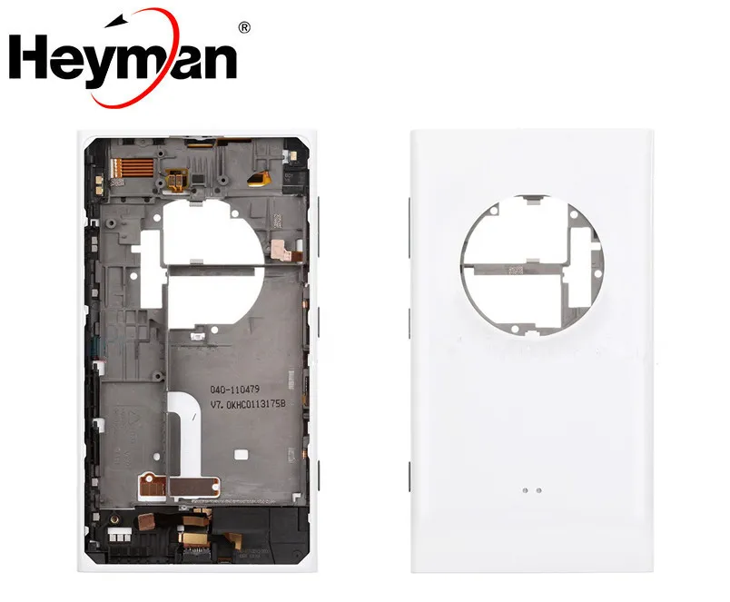 Heyman Батарейная дверь средний корпус s для Nokia 1020 Lumia 1020 ЖК передний корпус задний корпус сменный части