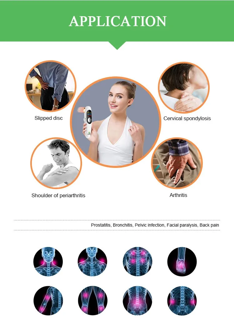 Холодная лазерная терапия облегчение боли позвоночника Уход за здоровьем массаж
