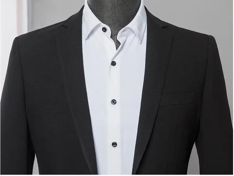 Новое поступление 2019 весенний высококачественный черный повседневный Блейзер