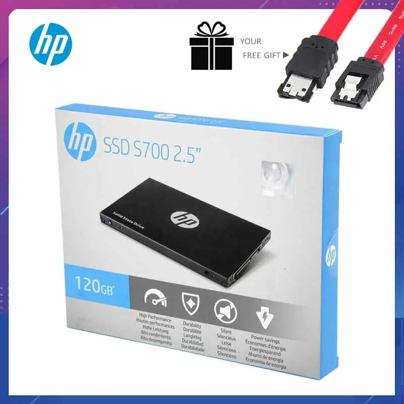 Внутренний твердотельный накопитель HP SSD 240 ГБ 120 Гб sata3 2 5 жестких диска HDD S700 550