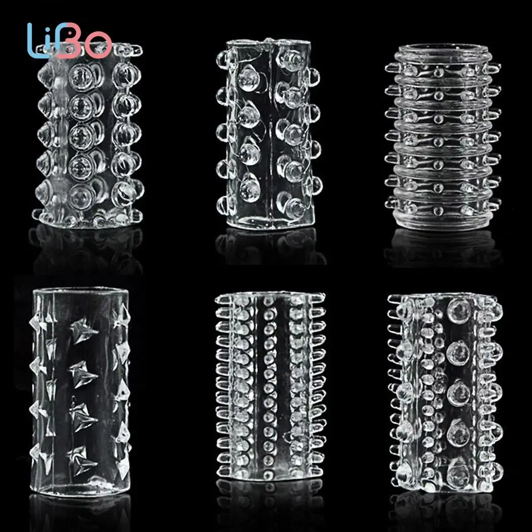 Li bo Силиконовое эрекционное кольцо для взрослых секс игрушки мужчин прозрачный