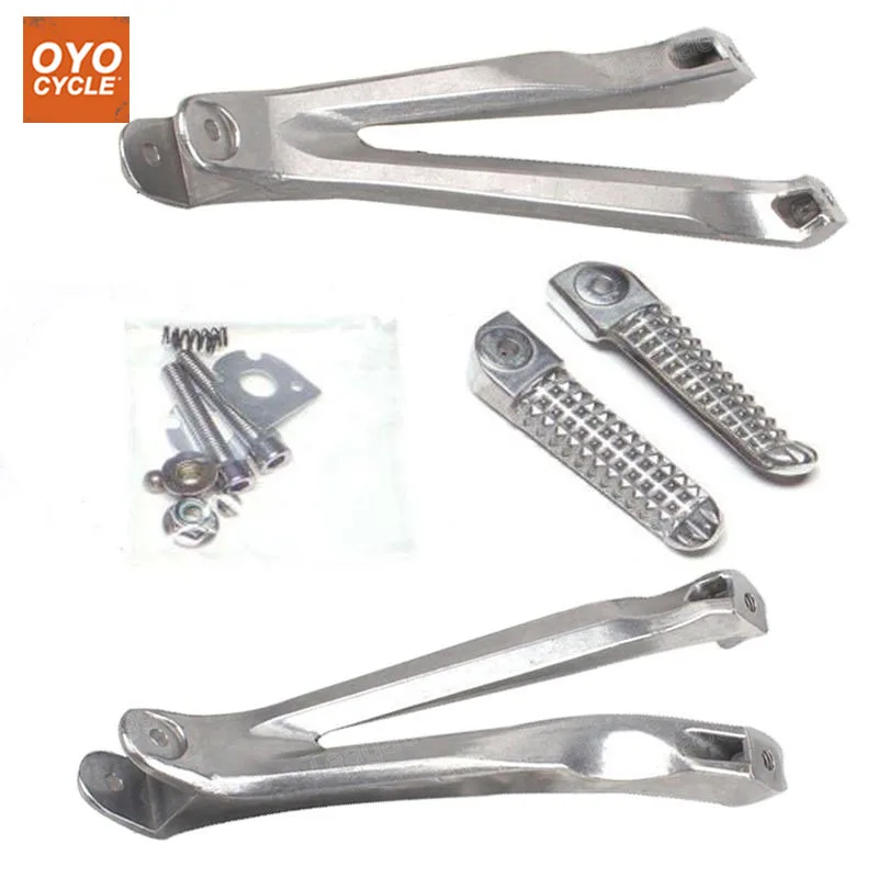 Задние Пассажирские подножки для Yamaha YZF R1 2004 2005 2006 2007 2008 Кронштейн Подножки YZF-R1 подставки для ног