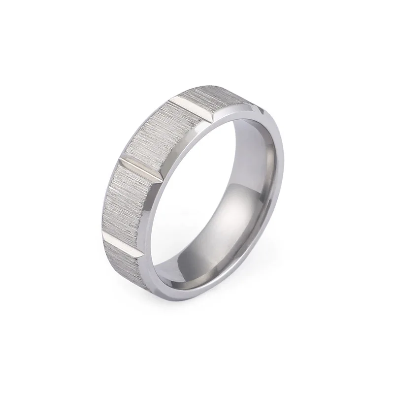 4 мм/6 мм широкий серебряный Цвет Нержавеющая сталь обручальное кольцо для Для