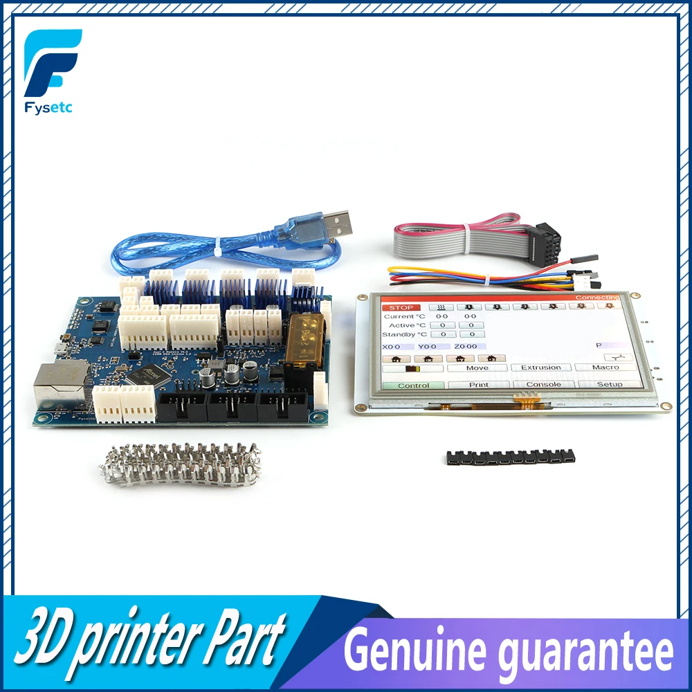 Аналог последней версии Duet 2 Maestro Advanced 32 битная электроника с 5 дюймовым панелью 5i