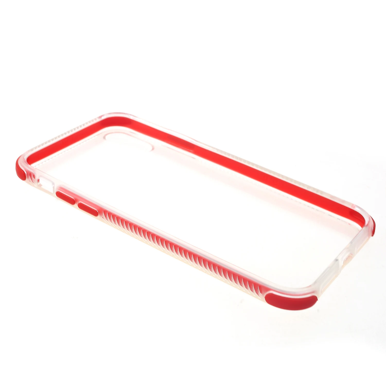 Dulcii для iPhone XR чехол clear Би-Цвет [ударопрочного] ТПУ 6 1 дюймов-красный |
