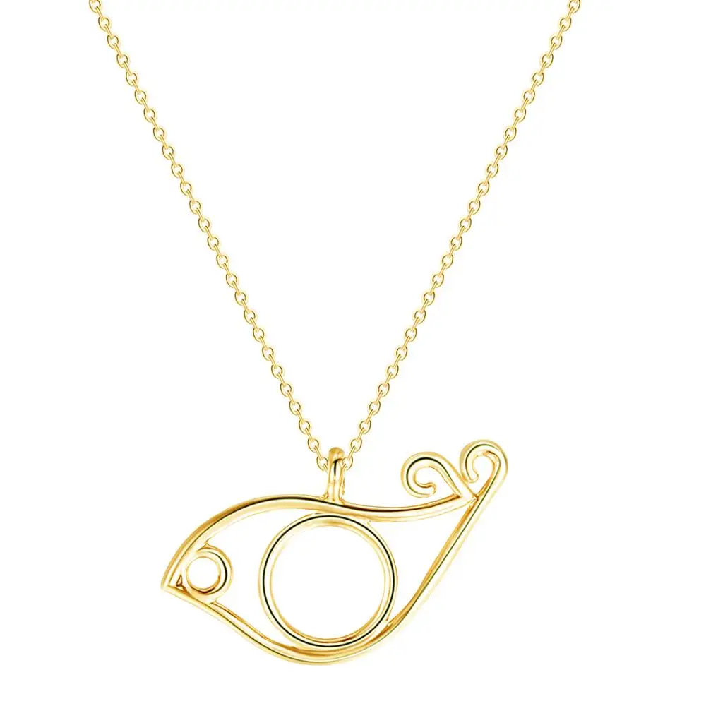 Чандлер Горячая проволока выдалбливают птица ожерелье простые милые Чокеры для