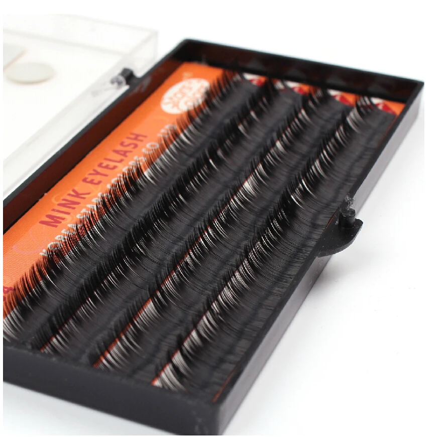 Новый С свернуться ручной работы натуральный отдельных шелковые ресницы один