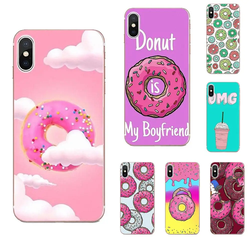 Защитный чехол из ТПУ для Xiaomi Redmi Mi Note 7 8 9 SE Pro Lite Go Play Pink Pizza Food|Чехлы-накладки| |