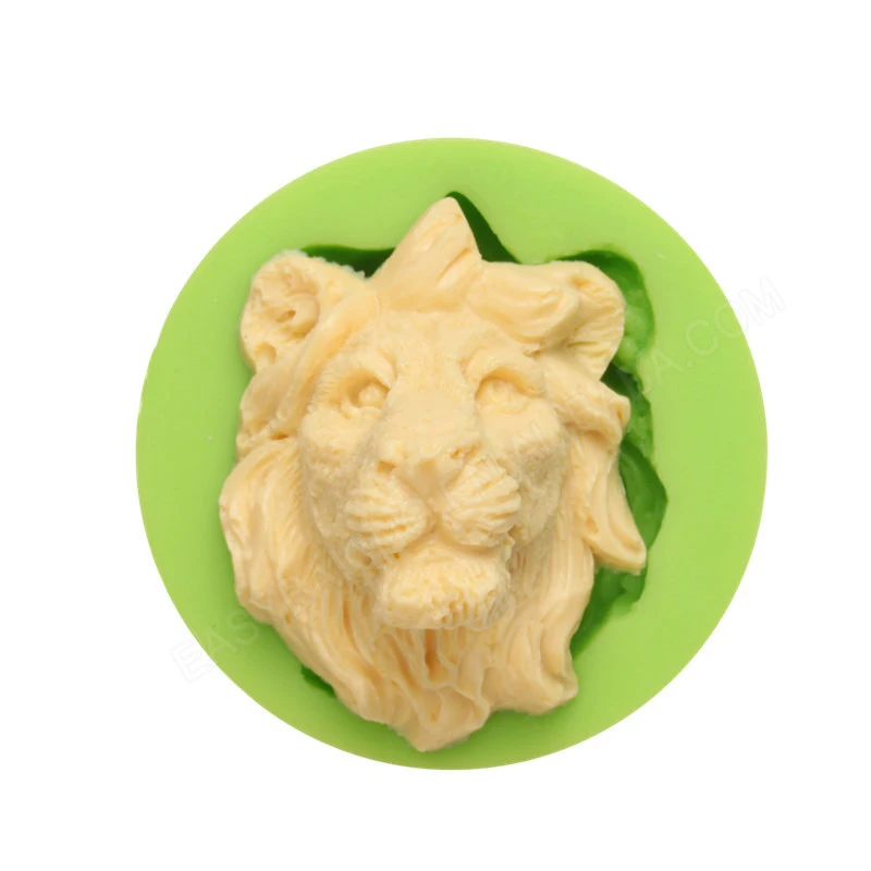 

Luyou Lion Shape Fondant 3D Molds, Silicone Mold ,Soap, Candle Molds,cake decorating Tools, Chocolate Moulds FM1361