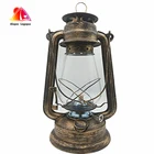 Большая масляная лампа, 31 см, высокая яркость, большая емкость, 2019, керосиновая лампа в винтажном стиле для бара, кофейни, светодиодная настольная лампа