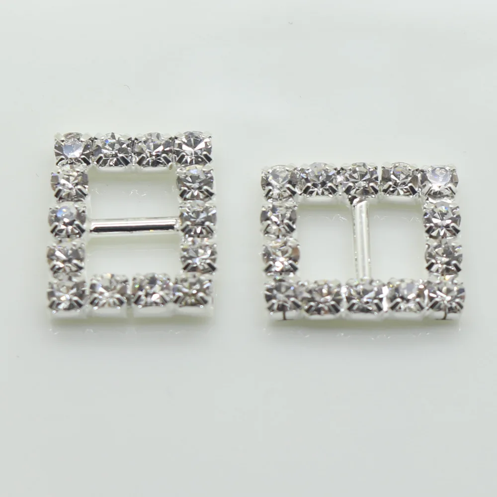 10 шт. горячая Распродажа потрясающая прозрачная стразы металлическая латунная