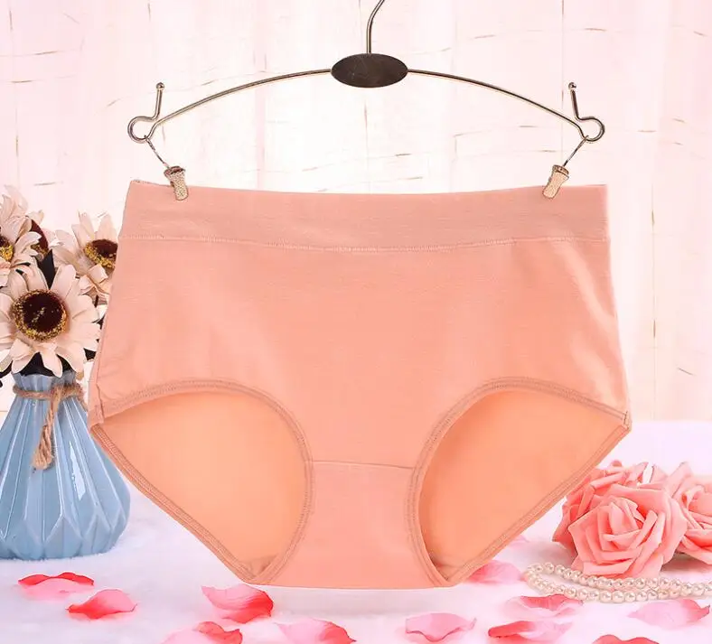 skin MS нижнее белье из хлопка, женское нижнее белье больших размеров, женское нижнее белье из хлопка, размеры L, XL, XXL, XXXL#7091R3 - Цвет: skin