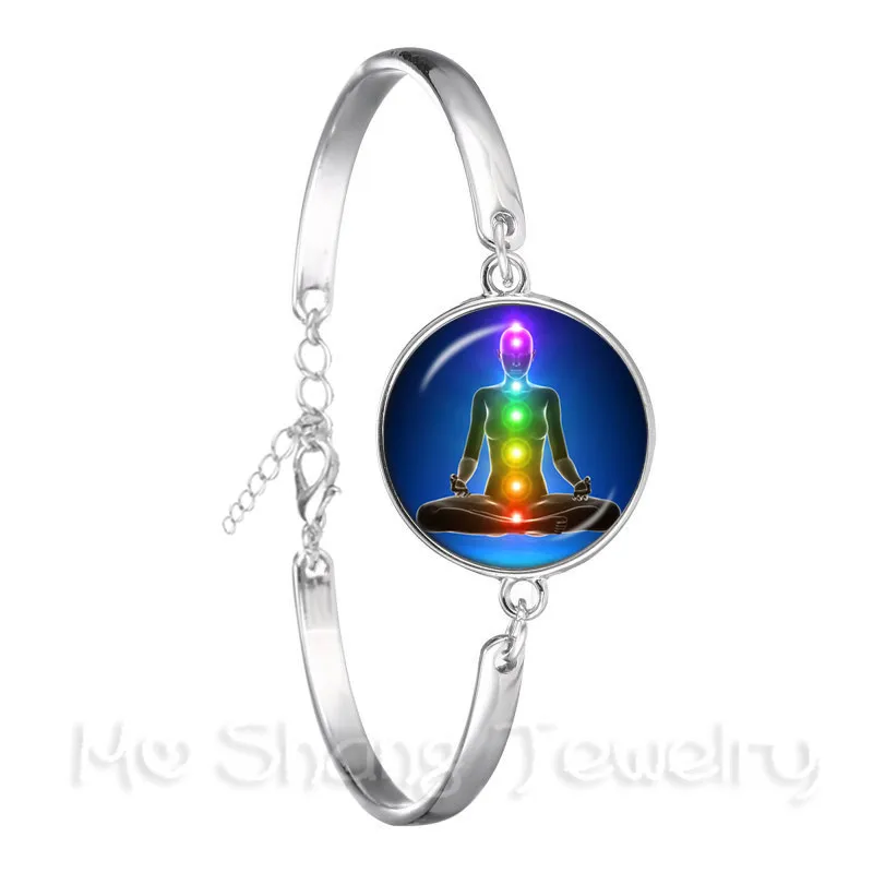 Браслет с чакрами подвески дзен модные ювелирные изделия для йоги медитации