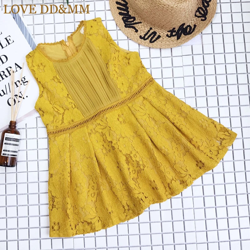 Платье для девочек LOVE DD &amp MM Новинка лета 2022 детская одежда модное милое