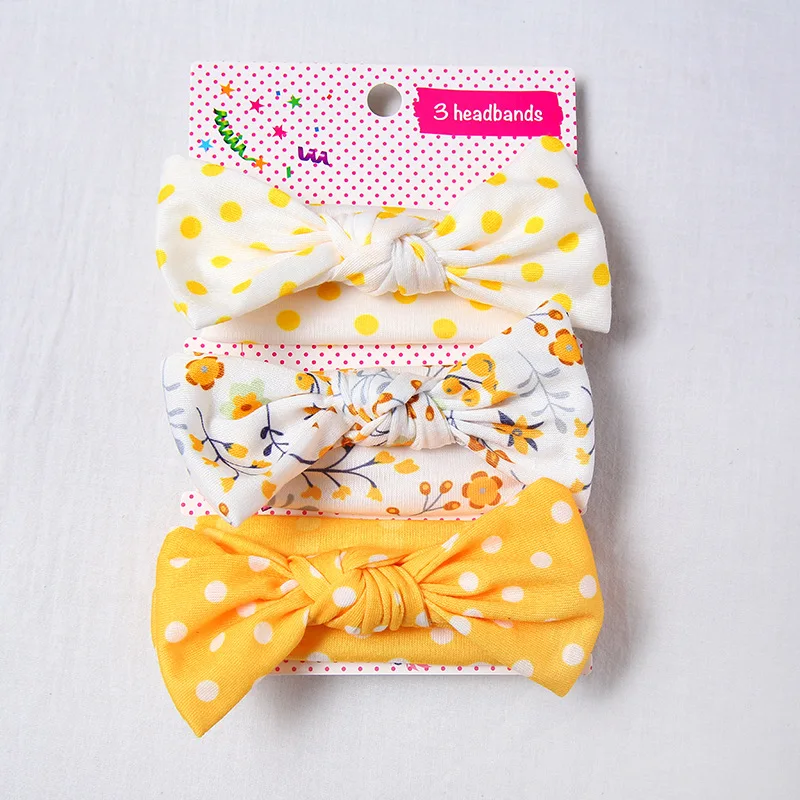 3 шт./компл. Детские Луки эластичная повязка на голову Единорог Фламинго Лебедь