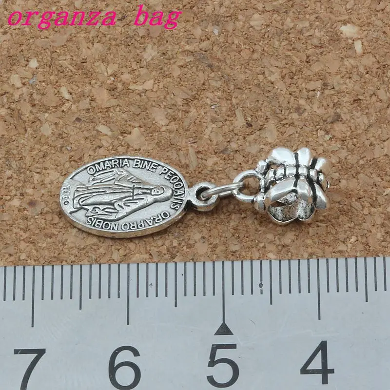 100 шт. на крючках из тибетского серебряного сплава католический икона