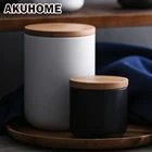 Контейнер для хранения цельного зерна, кухонная банка для хранения пищевых продуктов, герметичные банки, керамическая банка для хранения герметичный ящик для хранения бутылок