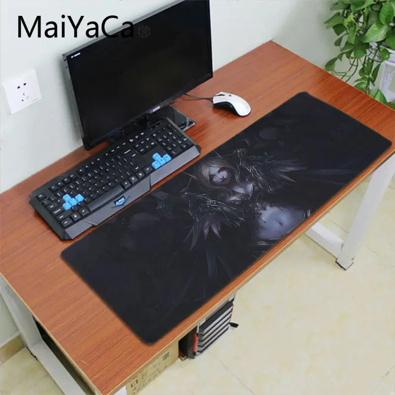 Maiyaca world of warcraft коврик для мыши геймер игровые коврики настольная клавиатура игровой коврик для мыши геймер 60X30 см большой Офисный Компьютерный стол коврик
