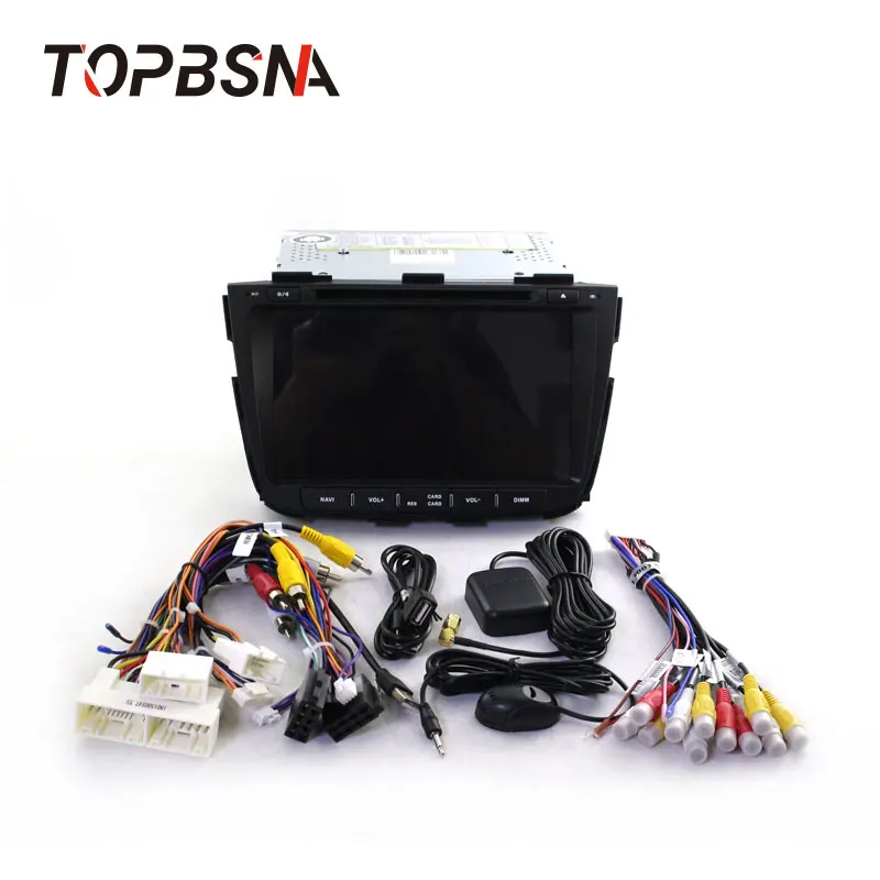 Автомобильный мультимедийный плеер TOPBSNA Android 10 для kia Sorento 2013 2014 GPS навигация Wi Fi