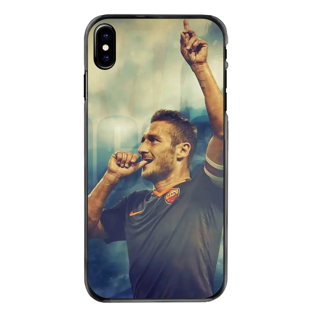Francesco Totti Рома Футбол Soccer Star Жесткий Чехол для мобильного телефона Samsung Galaxy A3 A5 A7 A8