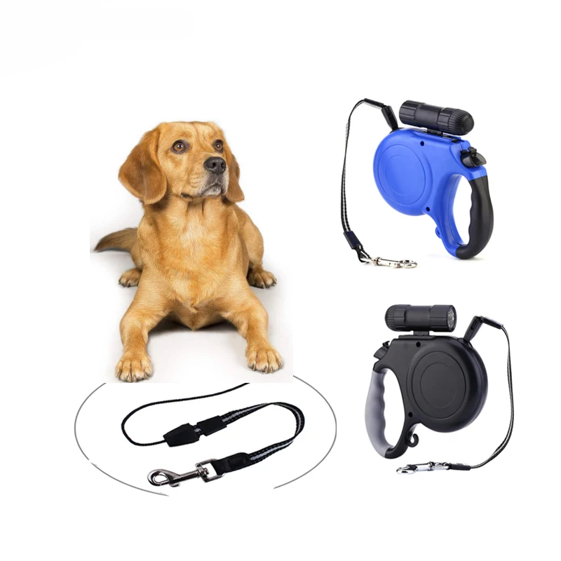 

Dog Leash Rope LED Lights Pets Retractable Leash Leash Rope 20KG Dog Collar Harness Leash for Small Medium Dog Big Dog CL112