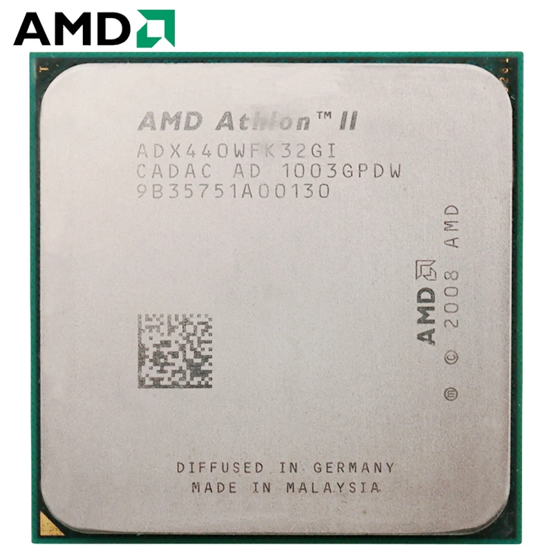 Процессор AMD Athlon II X3 440 cpu Socket AM2+ AM3 95W 3,0 GHz 938-pin трехъядерный настольный процессор cpu X3 440 socket am2+ am3